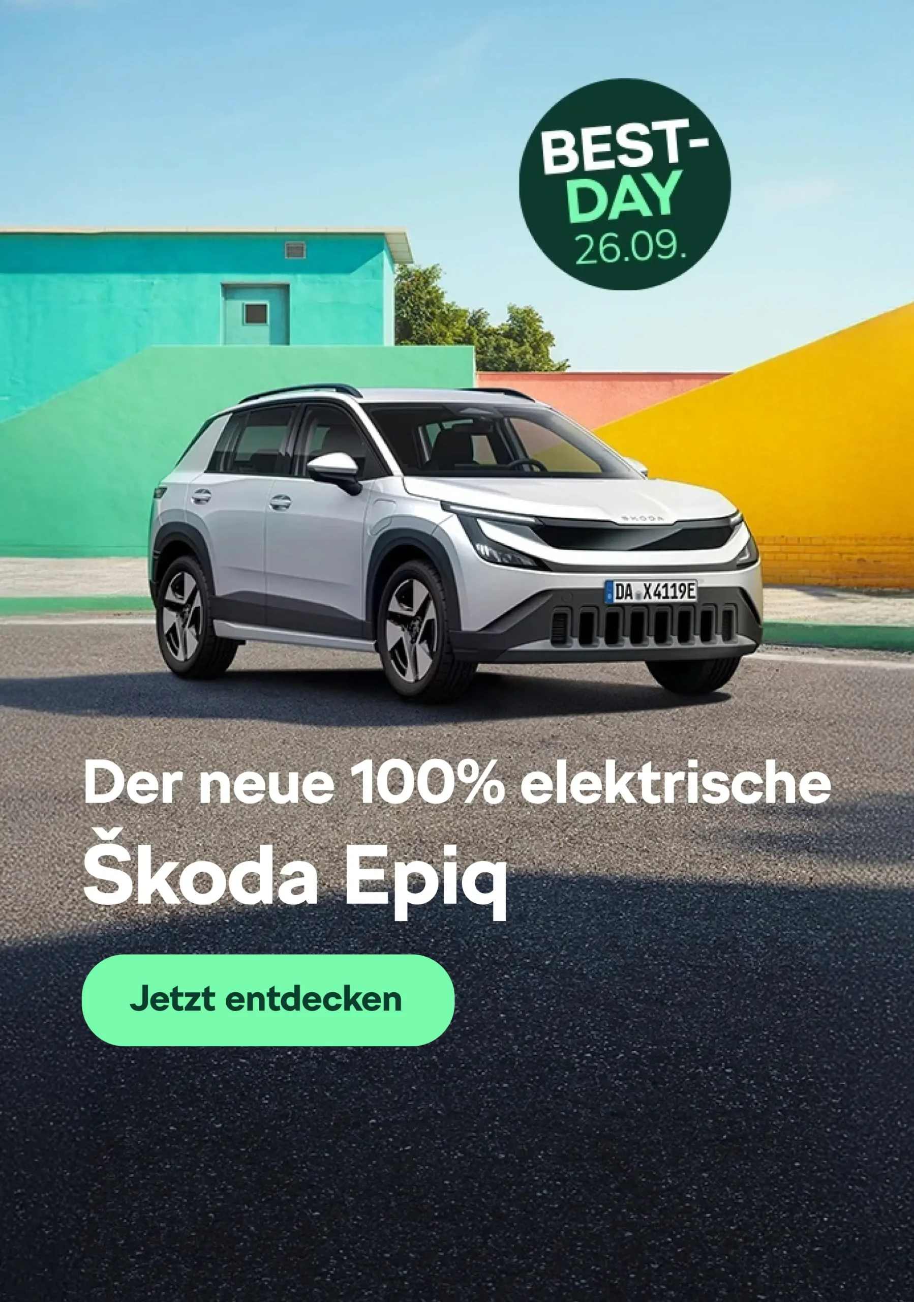 Skoda Epiq - BEST DAY 26.09.2026: