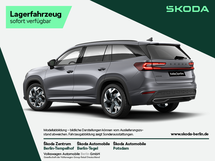 Kodiaq Sportline 2,0 TDI DSG 4x4 – FahrzeugID 27458