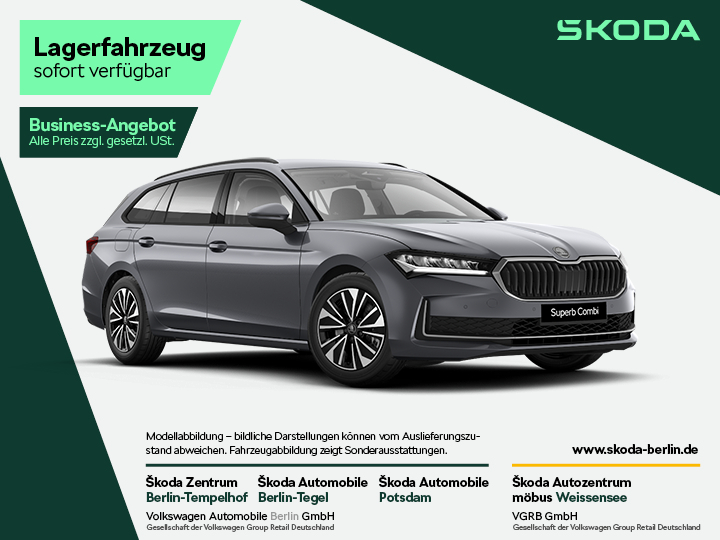 Superb Combi Selection iV 1,5 TSI PHEV – FahrzeugID 27626