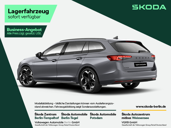 Superb Combi Sportline 1,5 TSI iV DSG – FahrzeugID 27628