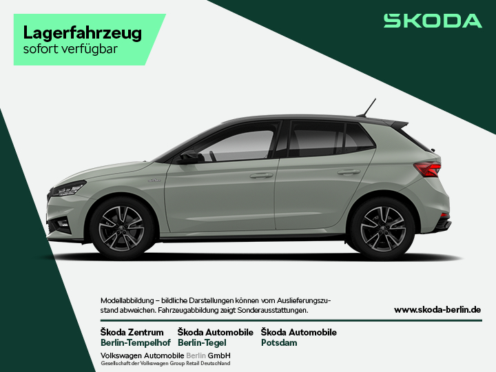Fabia Monte Carlo 1,0 TSI DSG – FahrzeugID 28185