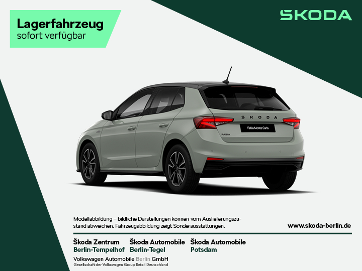 Fabia Monte Carlo 1,0 TSI DSG – FahrzeugID 28185
