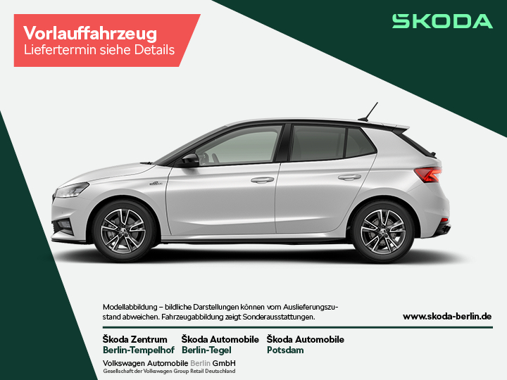 Fabia Monte Carlo 1,0 TSI DSG – FahrzeugID 28186