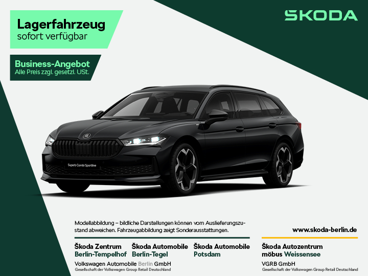 Superb Combi Sportline 2,0 TSI DSG 4x4 – FahrzeugID 28368