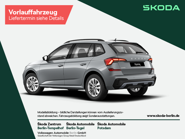 Kamiq Selection 1,0 TSI DSG – FahrzeugID 29088