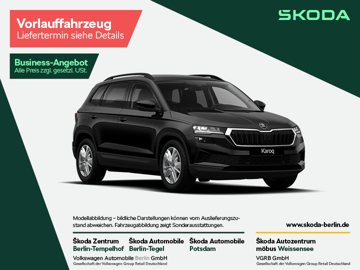 Karoq Selection 1,5 TSI DSG – FahrzeugID 29126