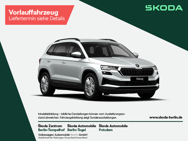 Karoq Selection 1,5 TSI DSG – FahrzeugID 29128