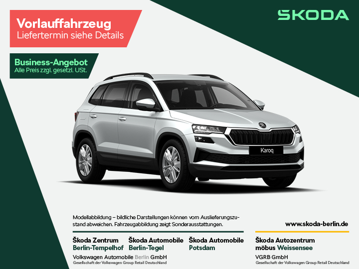 Karoq Selection 1,5 TSI DSG – FahrzeugID 29128