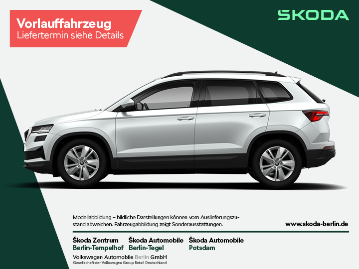 Karoq Selection 1,5 TSI DSG – FahrzeugID 29128