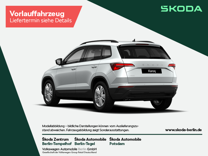 Karoq Selection 1,5 TSI DSG – FahrzeugID 29129