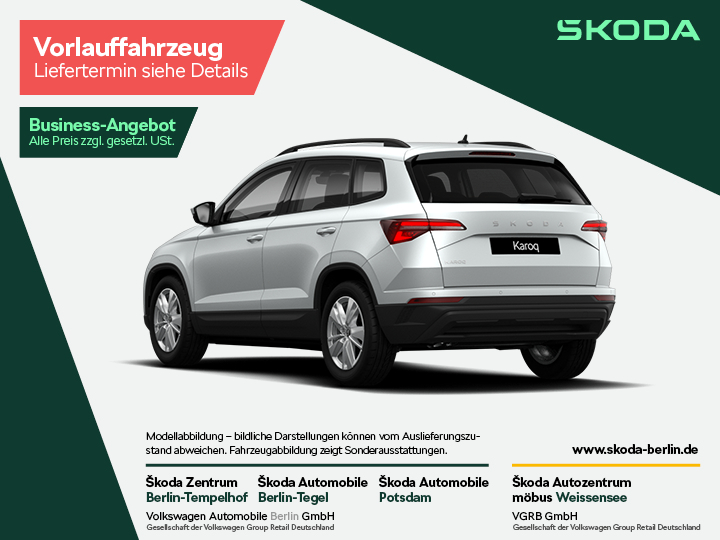 Karoq Selection 1,5 TSI DSG – FahrzeugID 29129