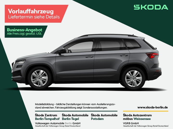 Karoq Selection 1,5 TSI DSG – FahrzeugID 29133