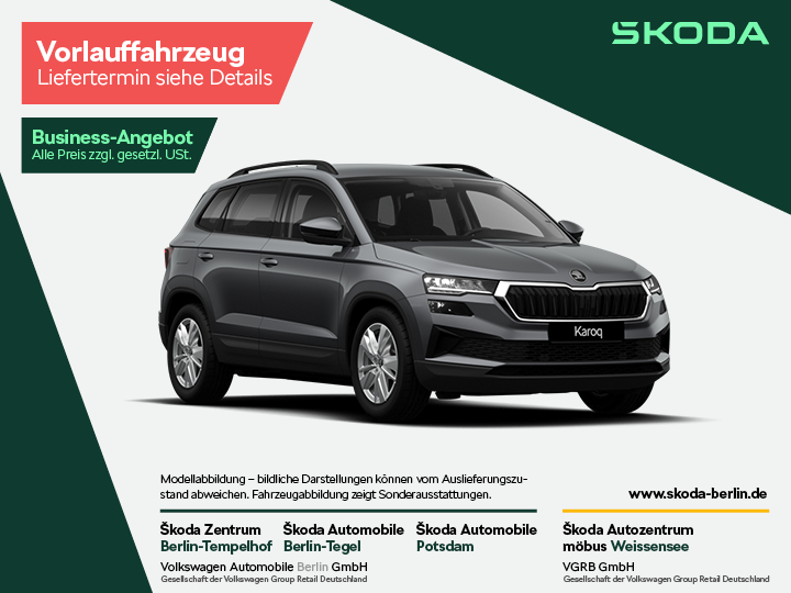 Karoq Selection 1,5 TSI DSG – FahrzeugID 29134