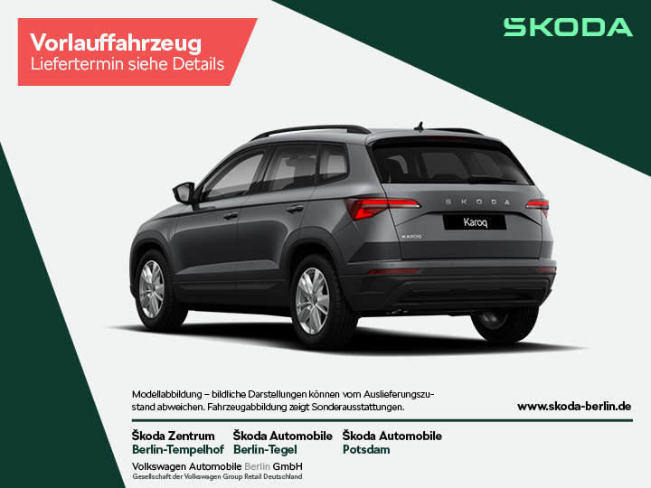 Karoq Selection 1,5 TSI DSG – FahrzeugID 29134