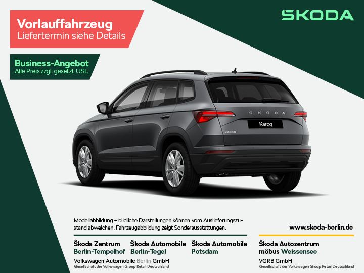 Karoq Selection 1,5 TSI DSG – FahrzeugID 29134