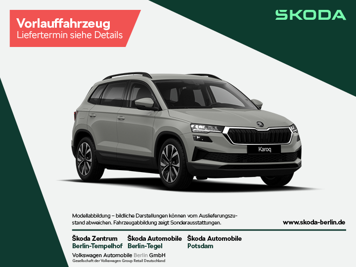 Karoq Sportline 1,5 TSI DSG – FahrzeugID 29360