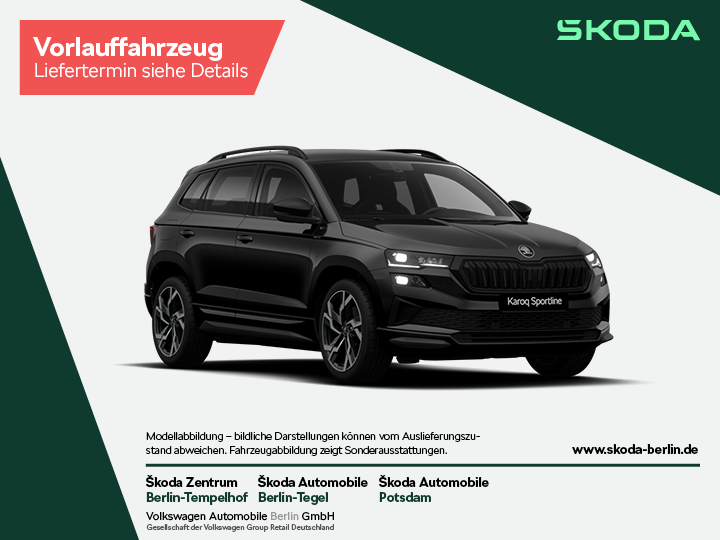 Karoq Sportline 1,5 TSI DSG – FahrzeugID 29366