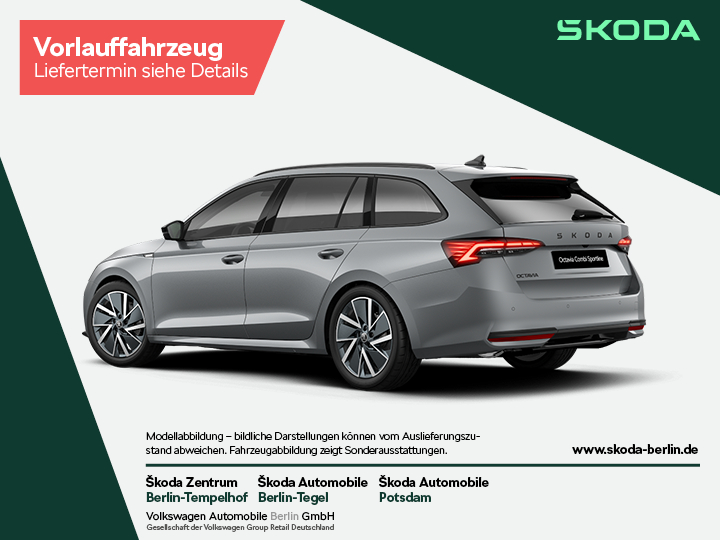 Octavia Combi Sportline 1,5 TSI DSG mHEV – FahrzeugID 29954