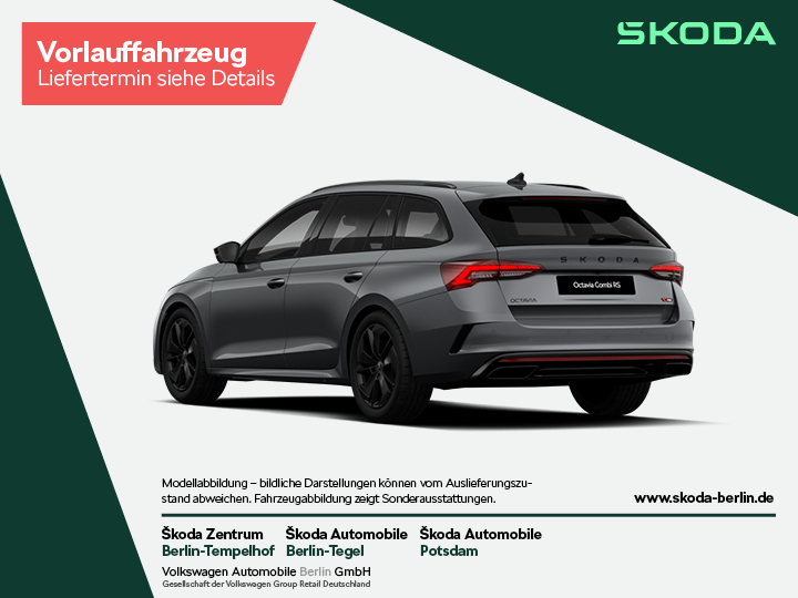 Octavia Combi RS 2,0 TSI DSG – FahrzeugID 30110
