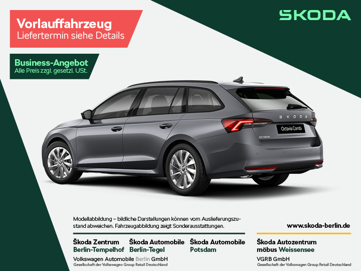 Octavia Combi Selection 1,5 TSI DSG mHEV – FahrzeugID 30171