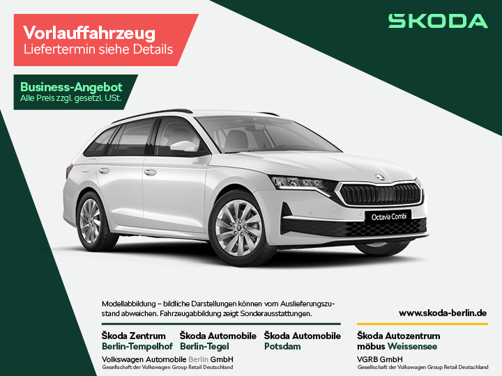 Octavia Combi Selection 1,5 TSI DSG mHEV – FahrzeugID 30173