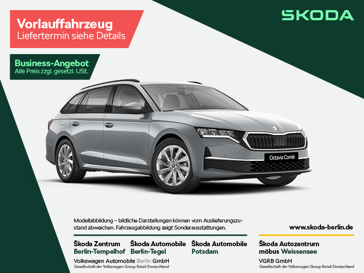 Octavia Combi Selection 1,5 TSI DSG mHEV – FahrzeugID 30176
