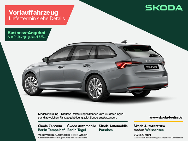 Octavia Combi Selection 1,5 TSI DSG mHEV – FahrzeugID 30177