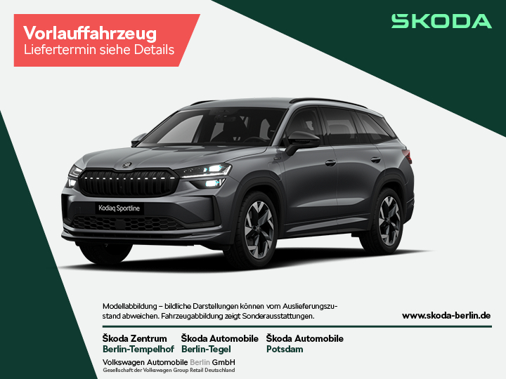 Kodiaq Sportline 1,5 TSI iV DSG – FahrzeugID 30241